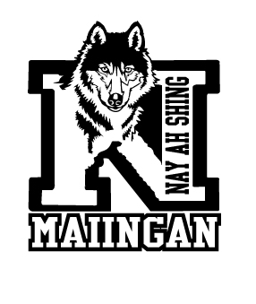 2012-maiingan-wolf-pack nay ah shing spirit wear, nay ah shing wolves custom printed apparel, nay ah shing onamia mn screen prints