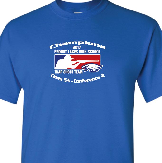 warrior spirit wear, brainerd warrior wear custom order screen printing for warrior fanwear, buy warriror screen printed group orders