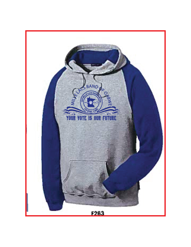 your-vote-is-our-future-hoodie 2012-maiingan-wolf-pack nay ah shing spirit wear, nay ah shing wolves custom printed apparel, nay ah shing onamia mn screen prints